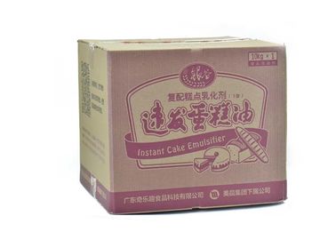Pasteles inmediatos del emulsor de la torta de la esponja de la comida para prolongar el sólido ceroso 10kg/carton de la vida útil